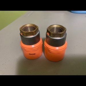 2pk Spears Brass CPVC Female Sprinkler Head Adapter Socket 3/4" x 1/2"